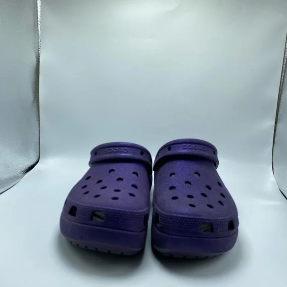CROCS Women's Wedges - Purple - Picture 1 of 6